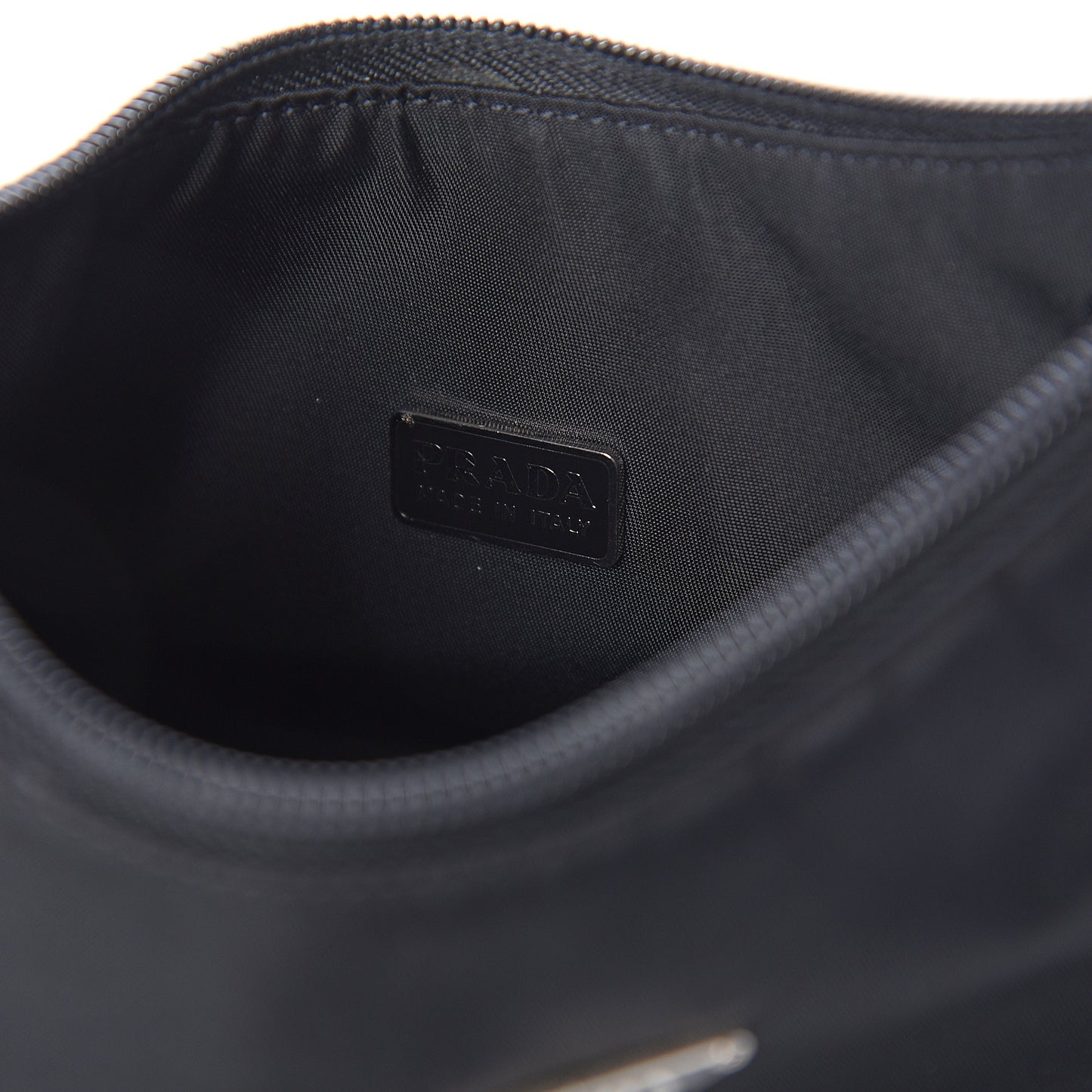 Tessuto Nylon Sport Shoulder Bag Black