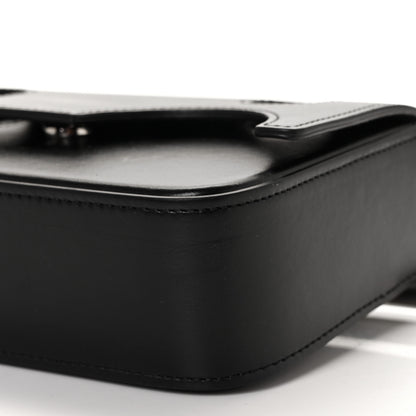 Off-White Calfskin Jitney 2.8 Meteor Shower Top Handle Bag Black 8 of 10