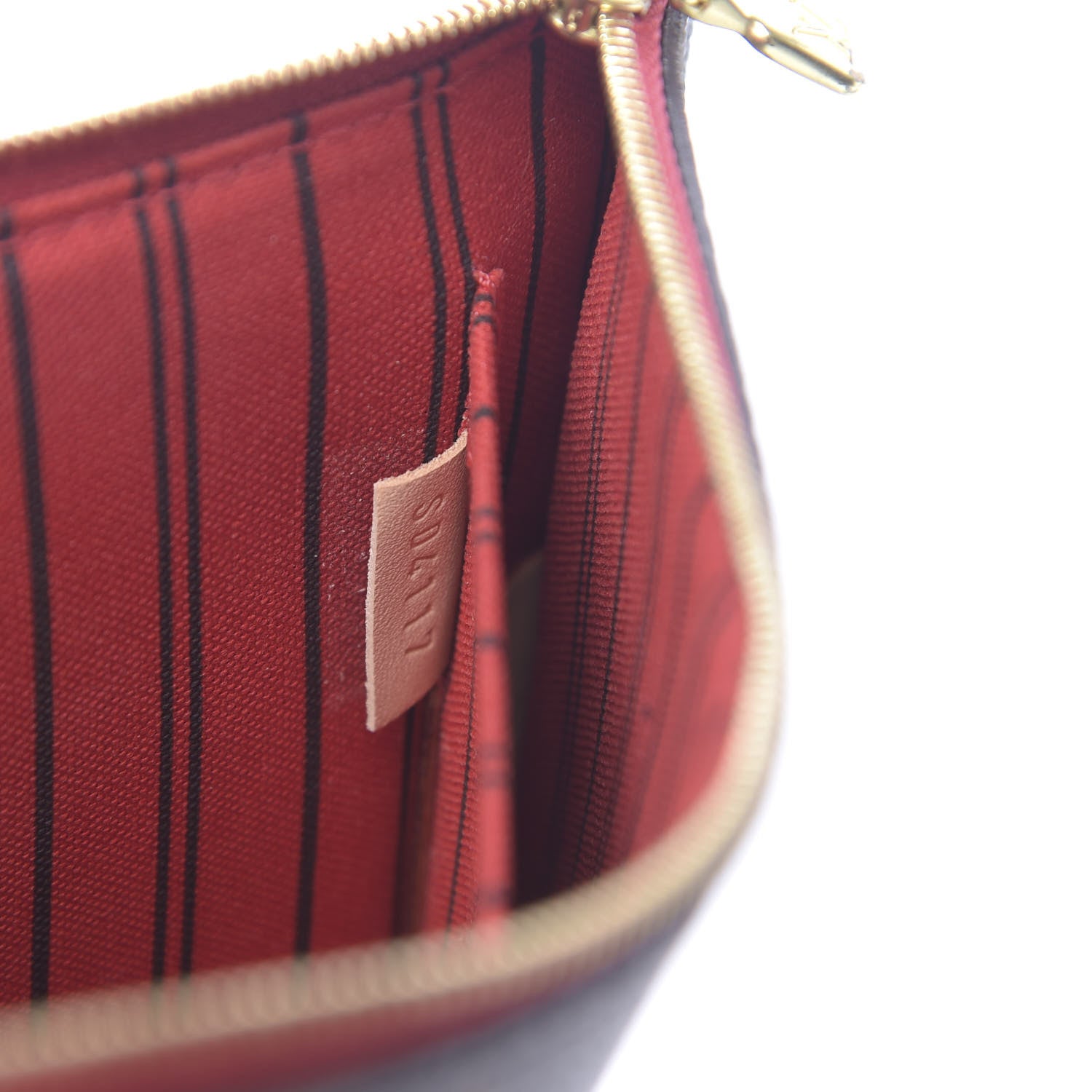 Louis Vuitton Monogram Neverfull MM GM Pochette Cherry 8 of 8