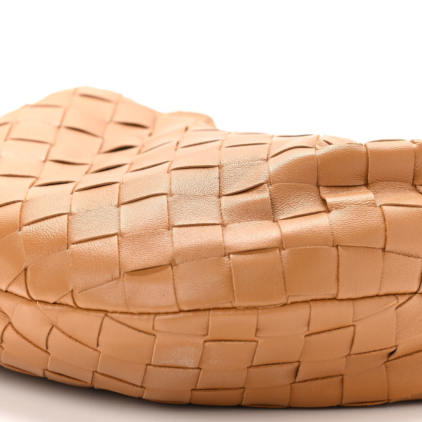 Nappa Intrecciato Mini Jodie Caramel