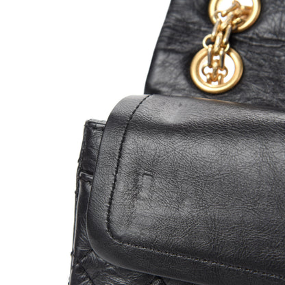 Chanel Aged Calfskin Casino 2.55 Reissue 224 Flap Black 9 of 14