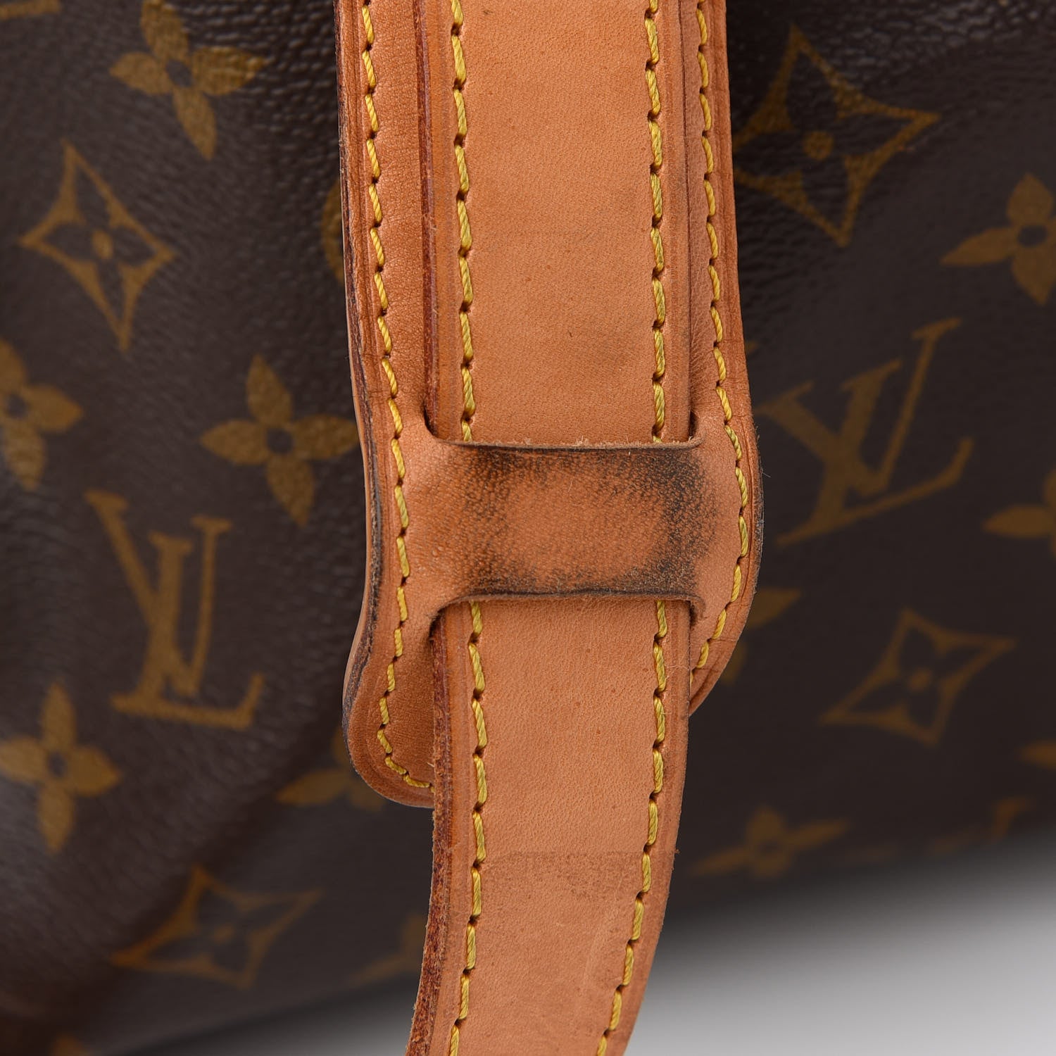 Louis Vuitton Monogram Keepall Bandouliere 55 11 of 12