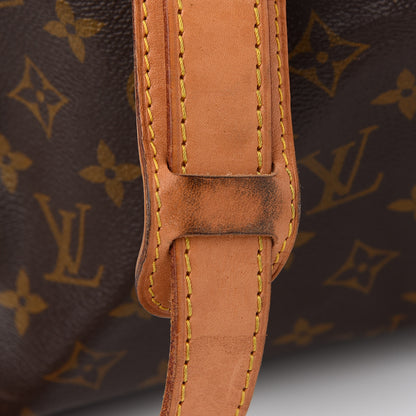 Louis Vuitton Monogram Keepall Bandouliere 55 11 of 12