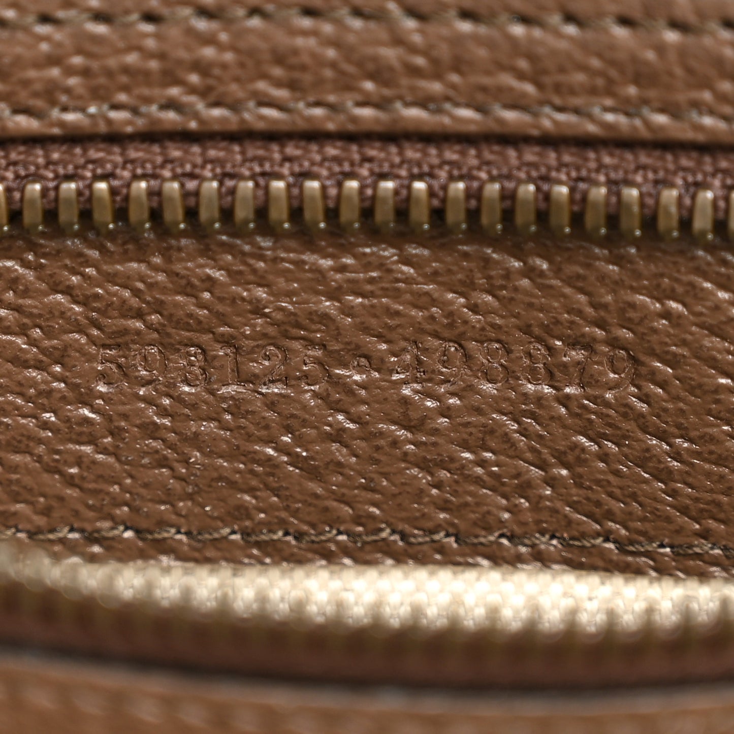 GG Supreme Monogram Web Small Ophidia Half Moon Hobo Brown