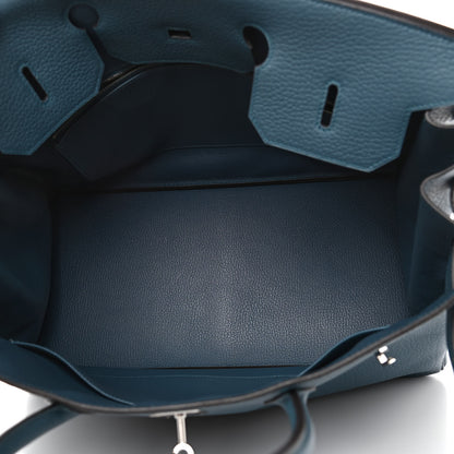Hermes Fjord Birkin 40 Bleu Tempete 5 of 11