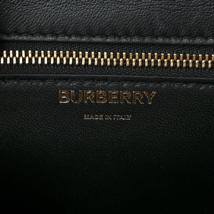Burberry E-Canvas Monogram Stripe Small TB Bag Bridle Brown 6 of 9