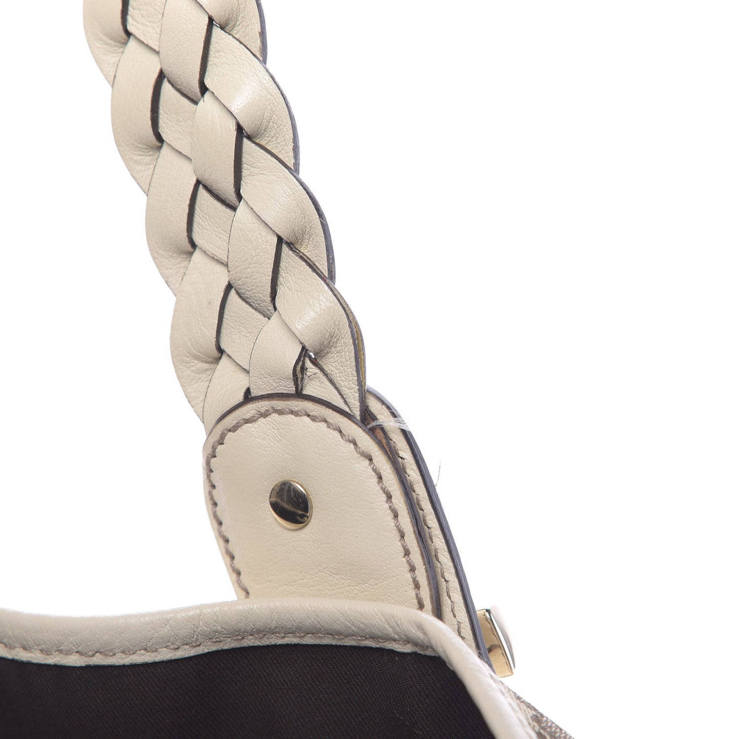 Monogram Small Pelham Shoulder Bag Off White