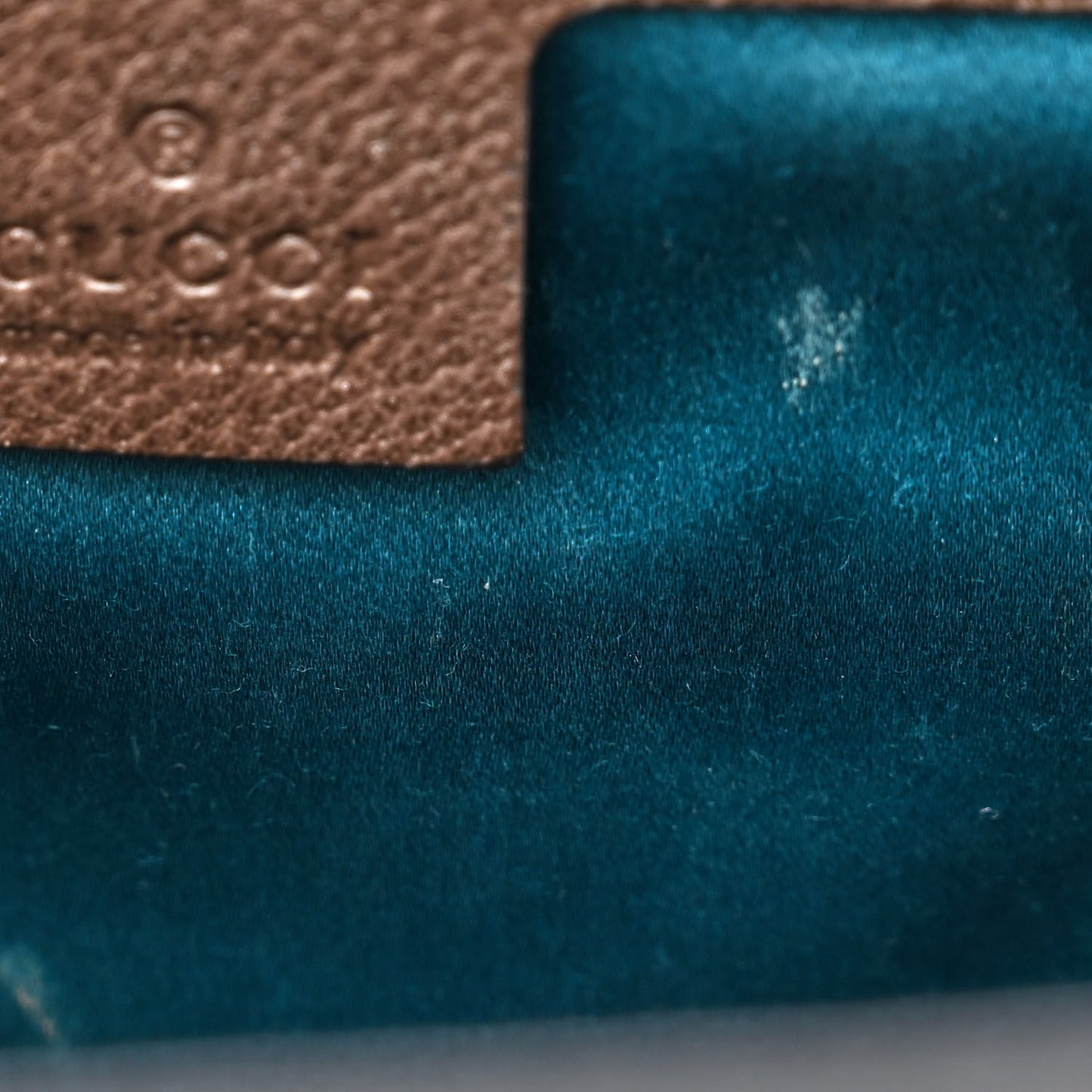 GG Supreme Monogram Web Medium Ophidia Chain Shoulder Bag Brown