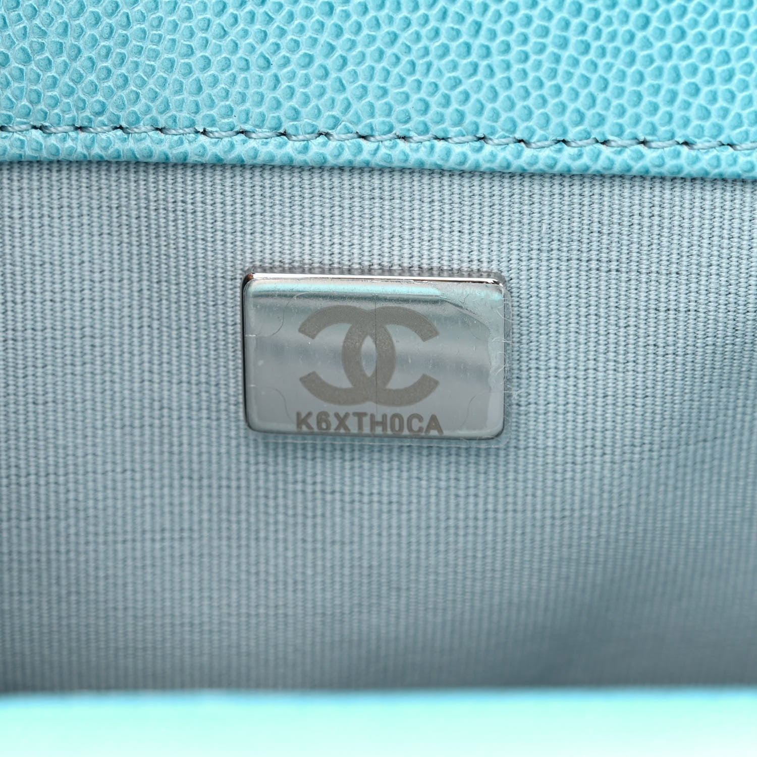 Chanel Caviar Quilted My Everything Flap Blue 7 of 10