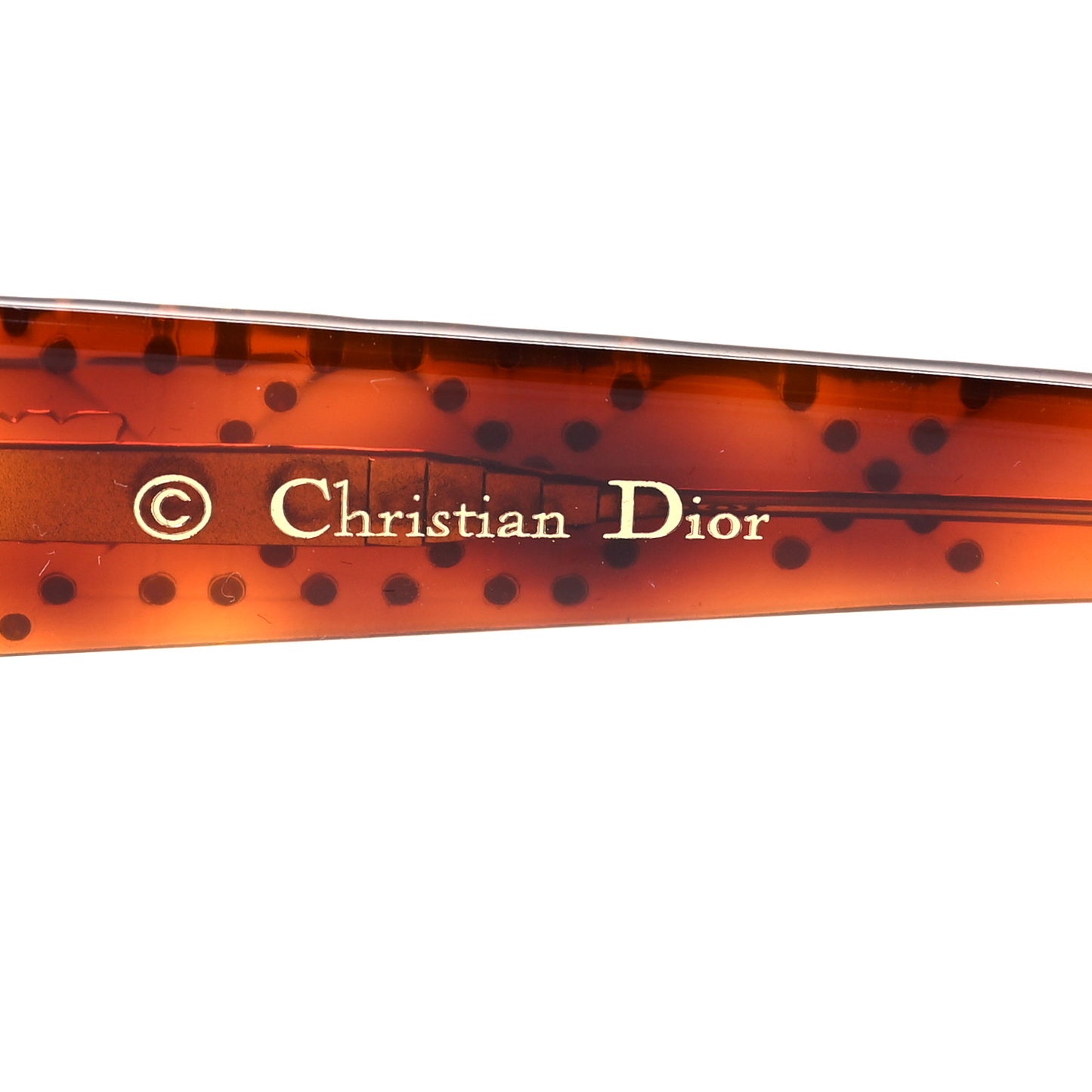 Lady Dior Studs Sunglasses Light Havana Grey