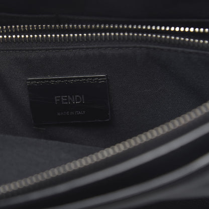 Fendi Vitello Dolce Marmol Medium By The Way Boston Bag Black 6 of 13