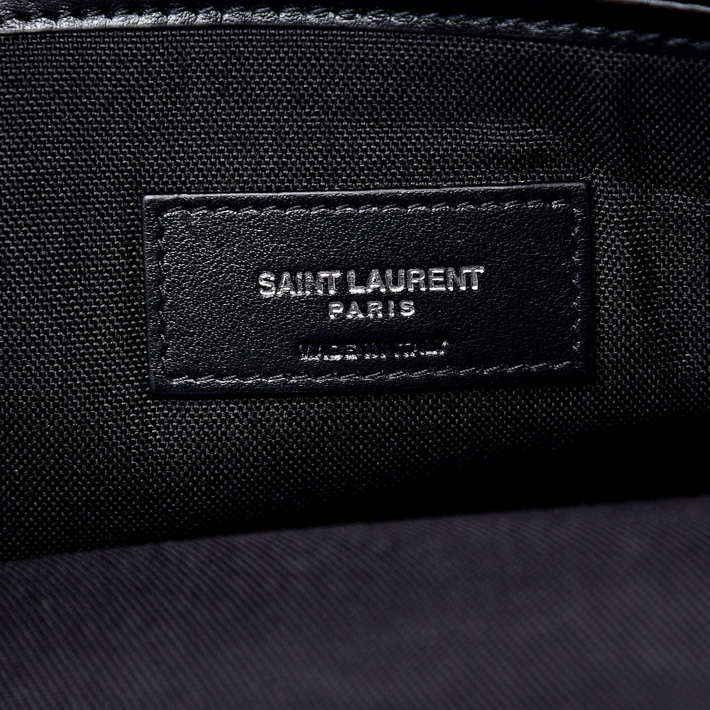 Canvas Calfskin Race Rivington Backpack Black Navy