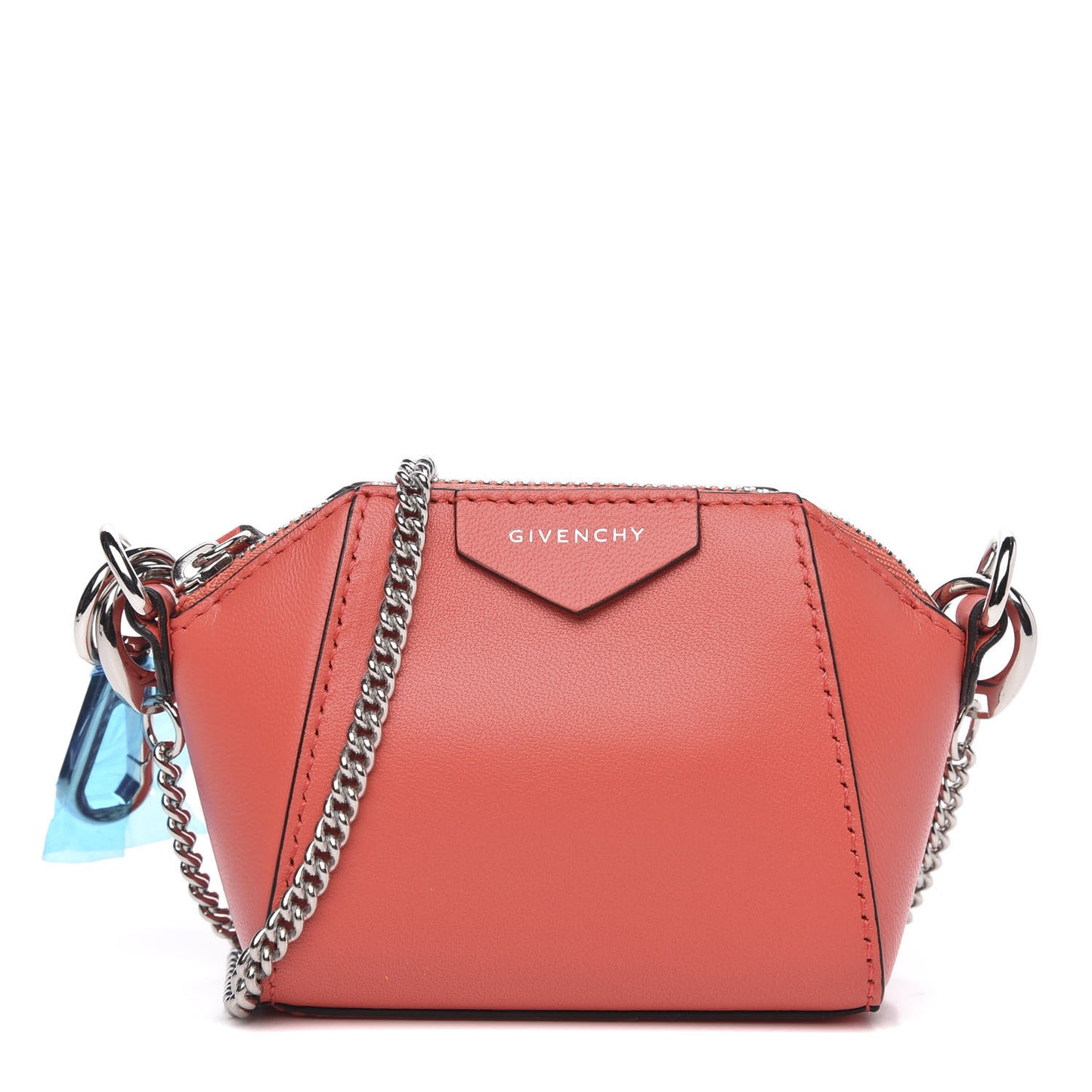 Lambskin Baby Antigona Coral