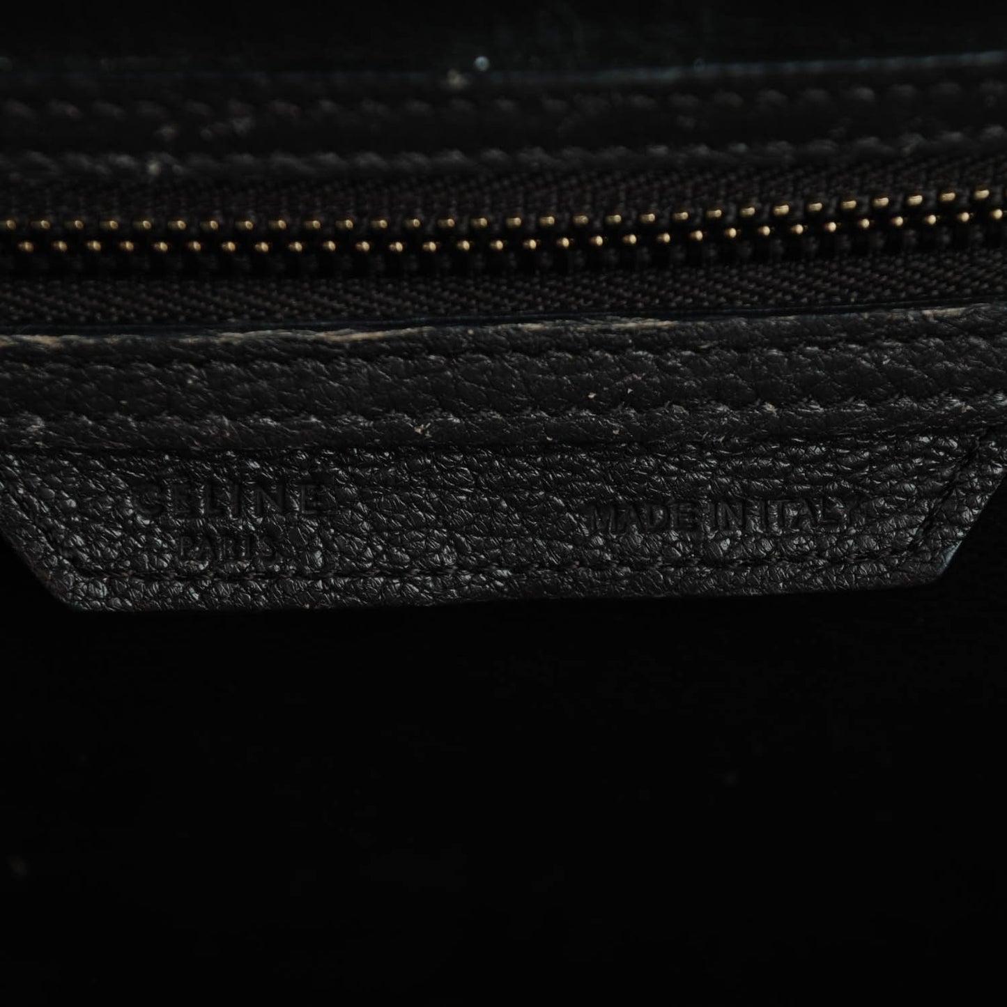 Goatskin Micro Luggage Dark Taupe