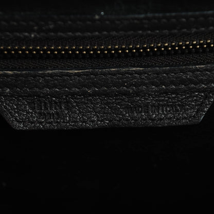 Celine Goatskin Micro Luggage Dark Taupe 7 of 10