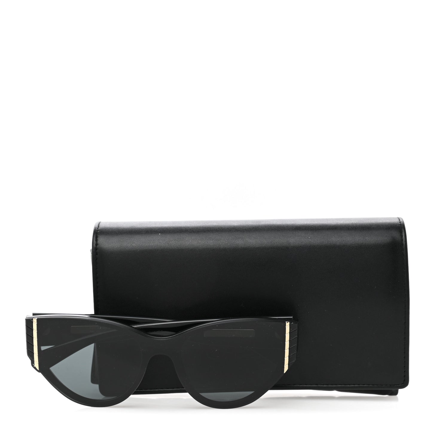 Acetate Cat Eye Sunglasses 6054 Black