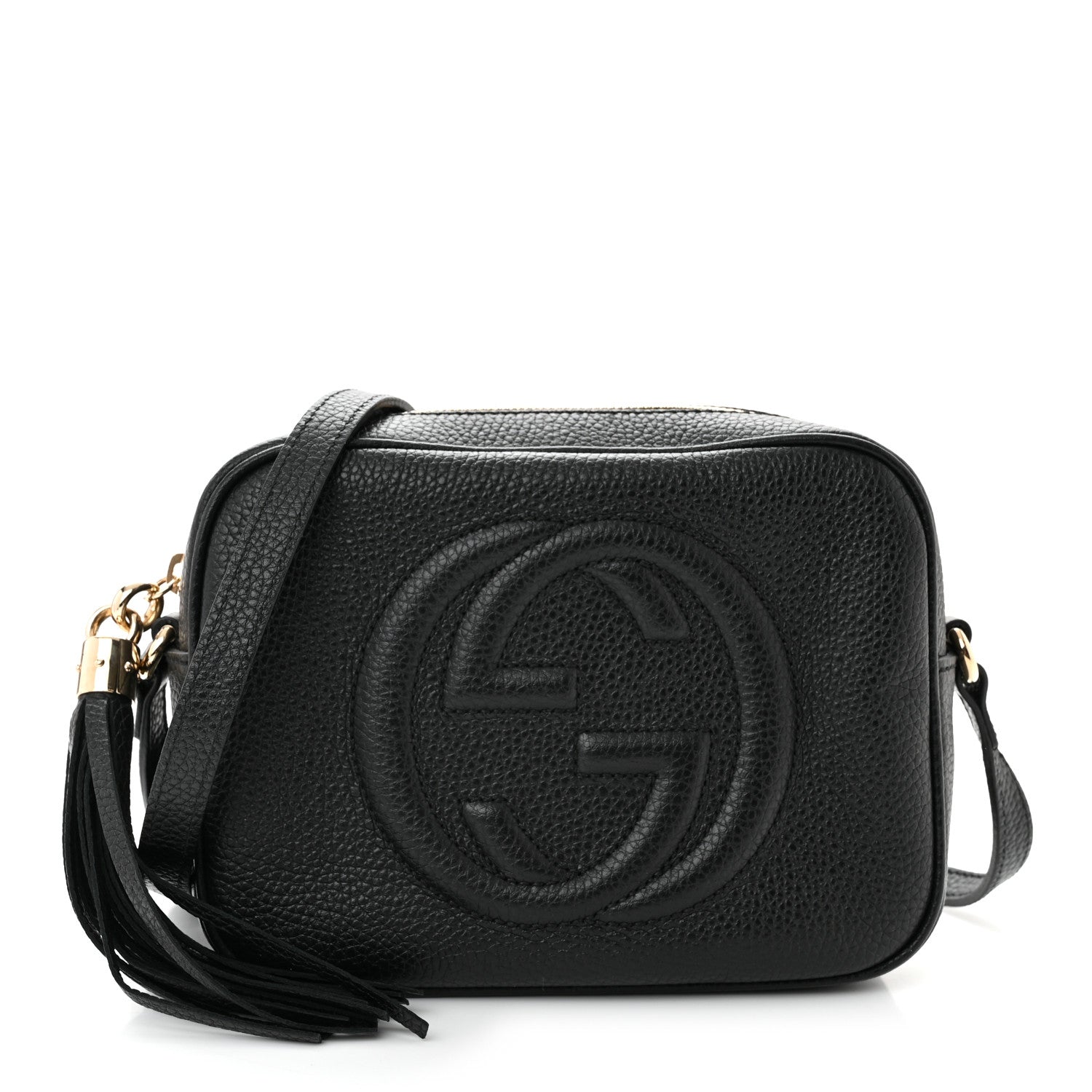 Gucci Pebbled Calfskin Small Soho Disco Bag Black 1 of 14
