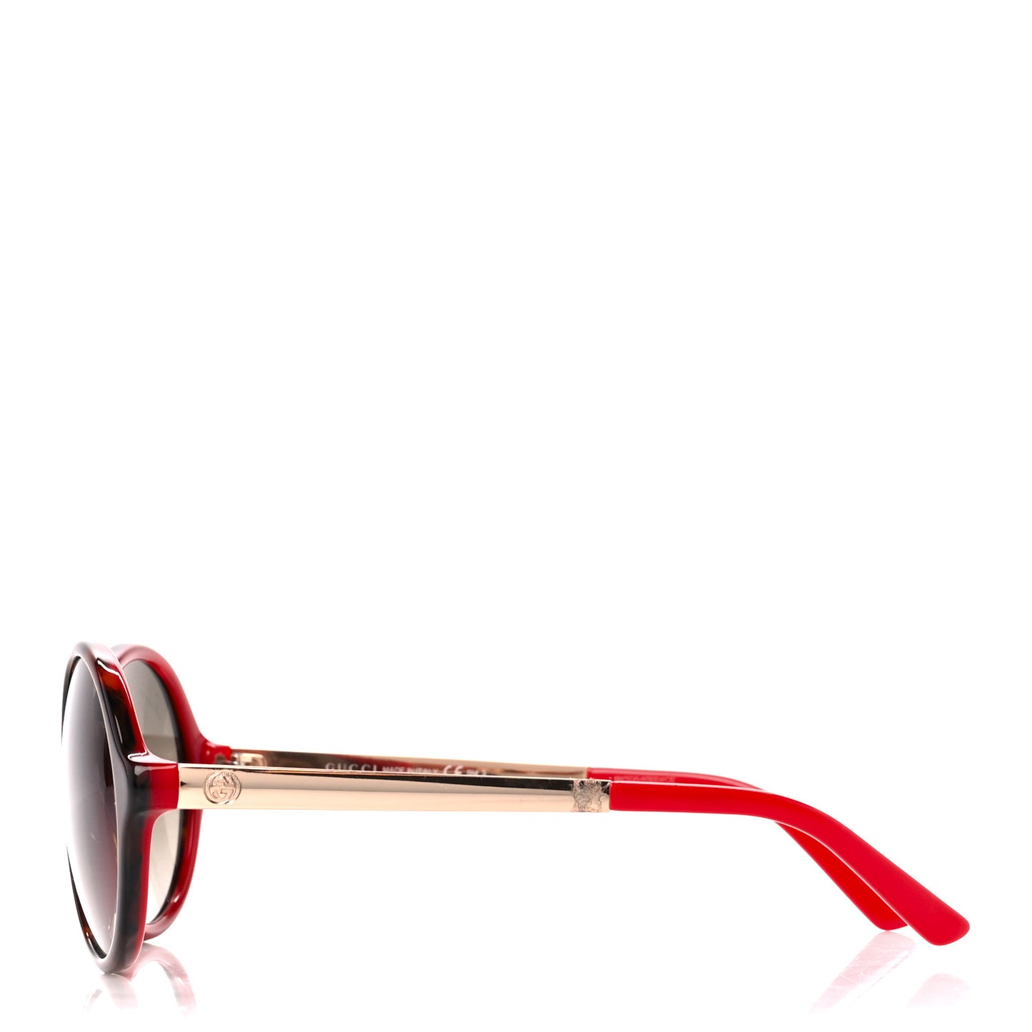Acetate Round Sunglasses GG3770 Red