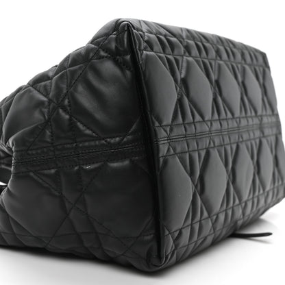 Christian Dior Calfskin Macrocannage Large Toujours Black 9 of 10