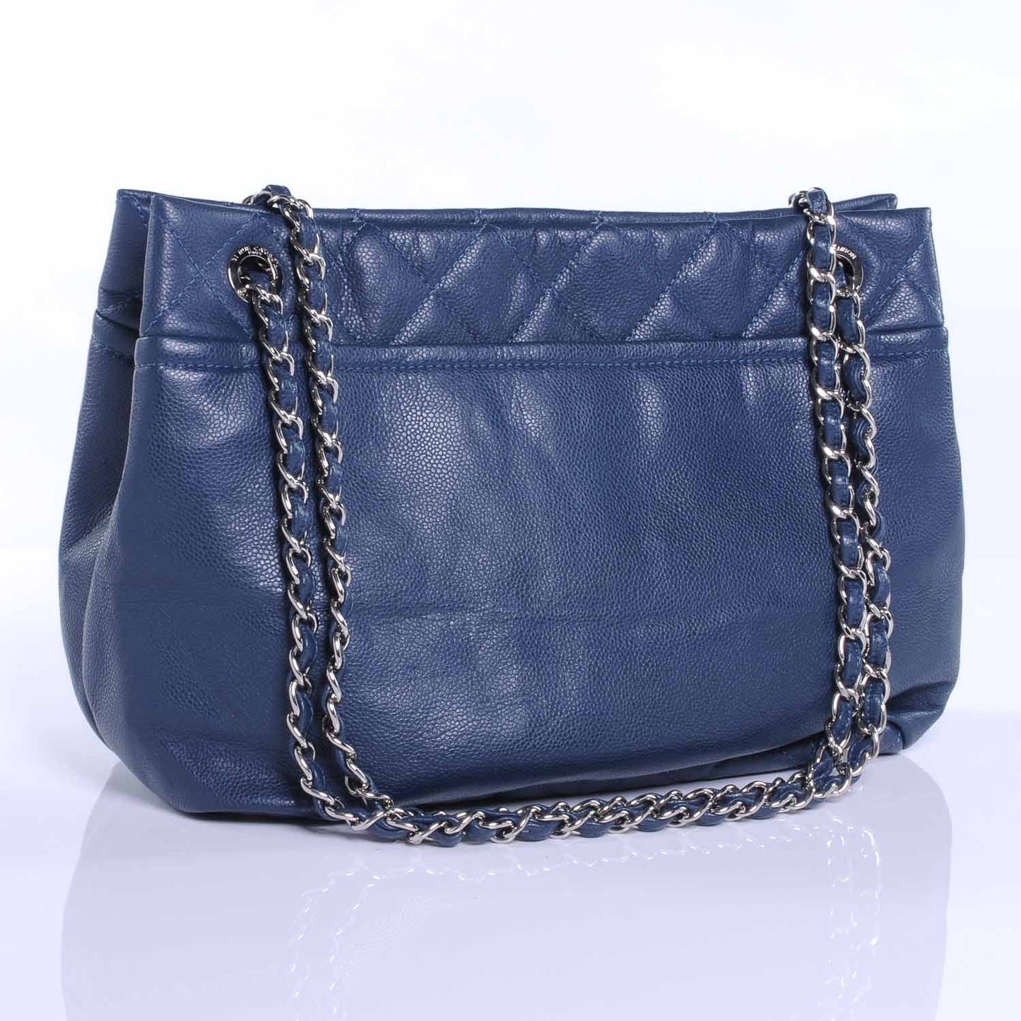 Caviar CC Timeless Soft Tote Blue