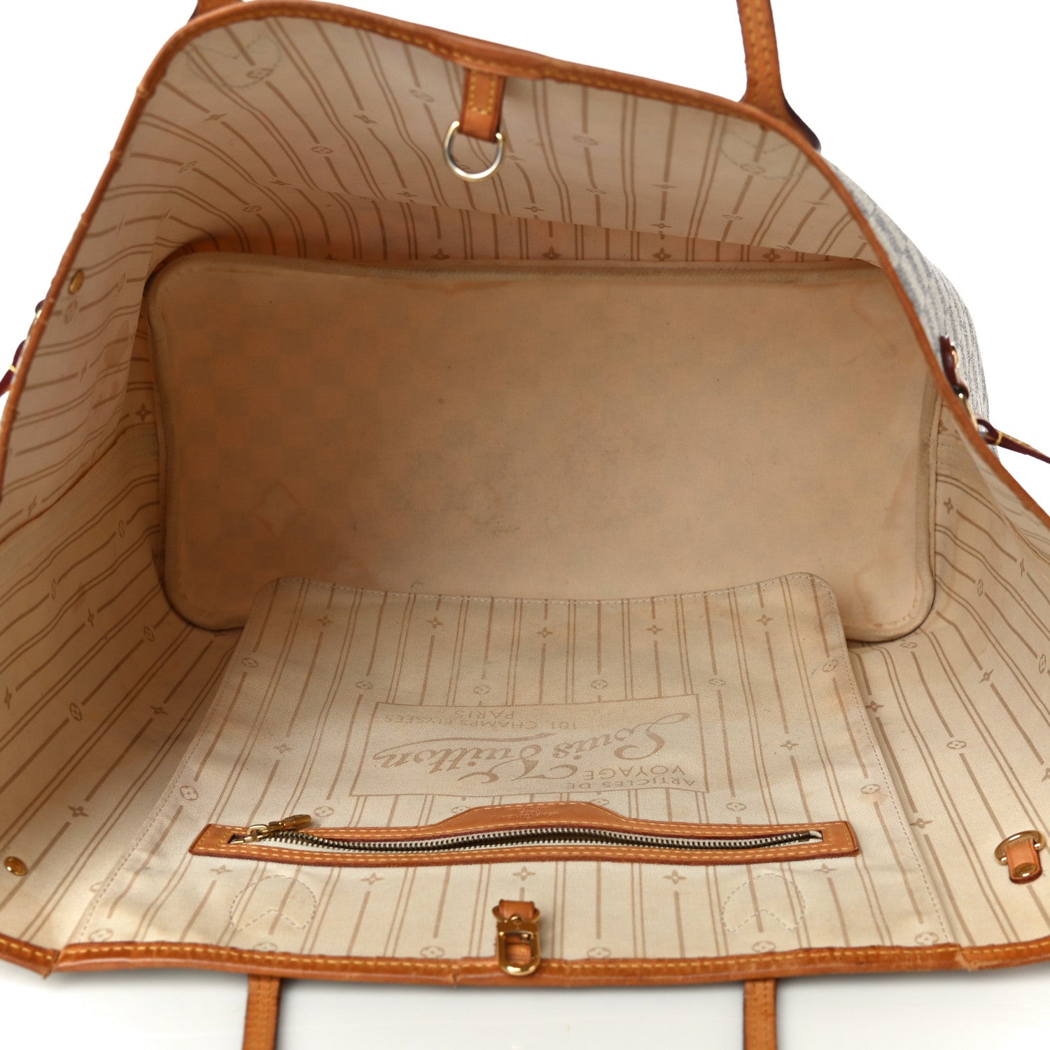 Louis Vuitton Damier Azur Neverfull GM 4 of 27