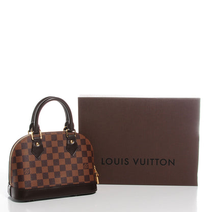Louis Vuitton Damier Ebene Alma BB 9 of 9
