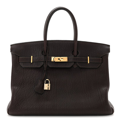 Hermes Fjord Birkin 35 Chocolate 1 of 19