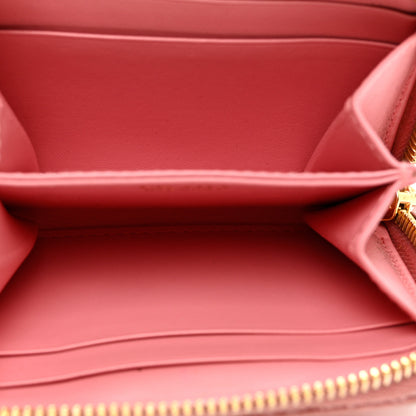 Prada Vitello Move Zip Coin Purse Petalo 5 of 8