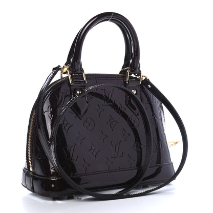 Louis Vuitton Vernis Alma BB Amarante 2 of 4
