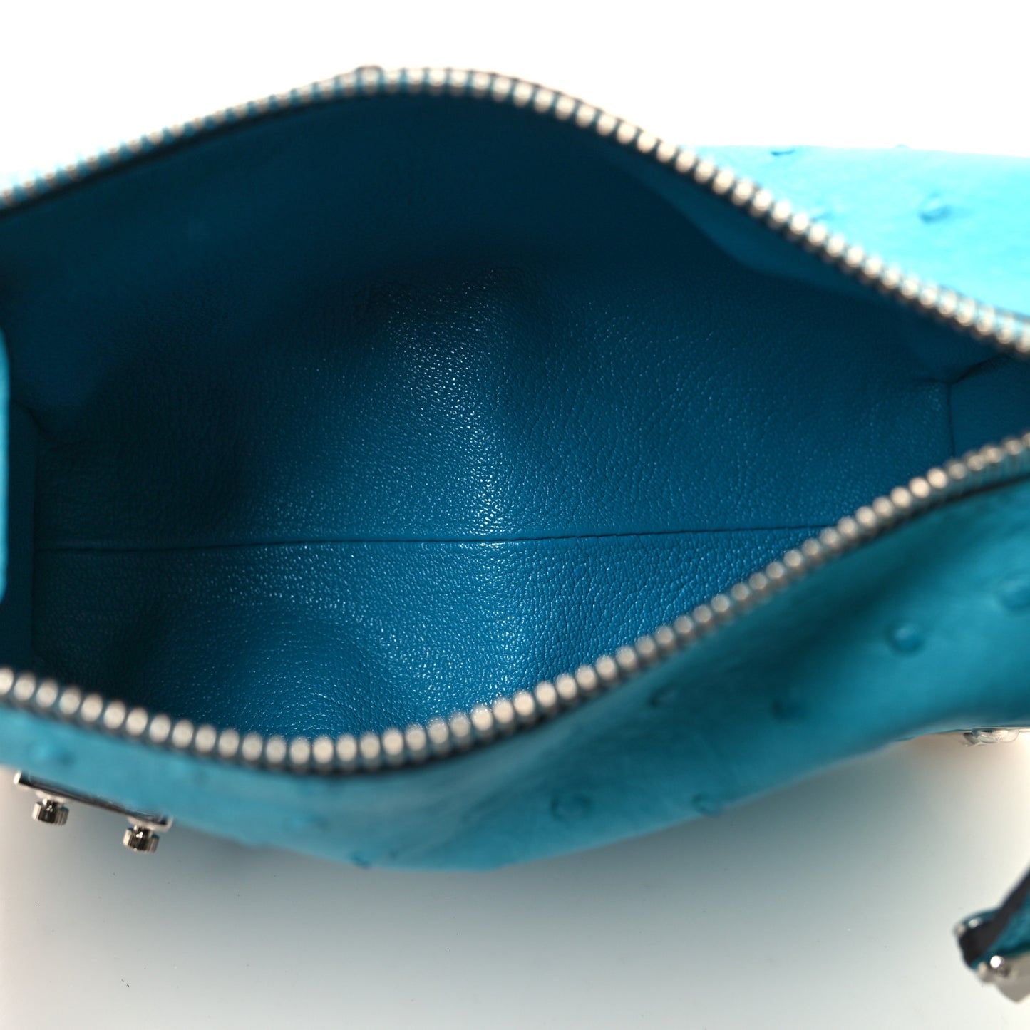 Ostrich Side Trunk PM Candy Blue