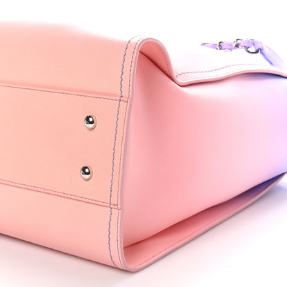 Chanel Shaded Calfskin Small Deauville Tote Light Purple Pink Coral 11 of 11