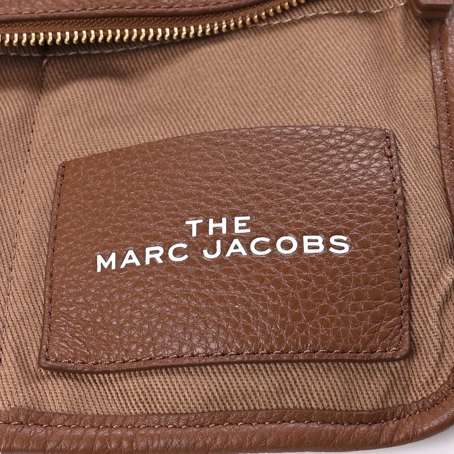 Grained Calfskin Large The Tote Bag Argan Oil