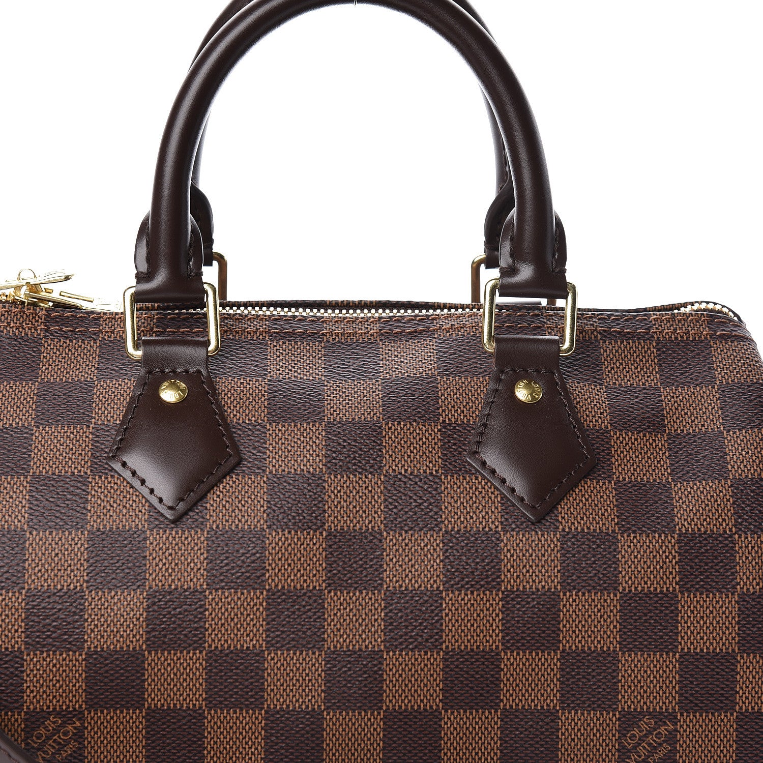 Louis Vuitton Damier Ebene Speedy Bandouliere 25 10 of 10
