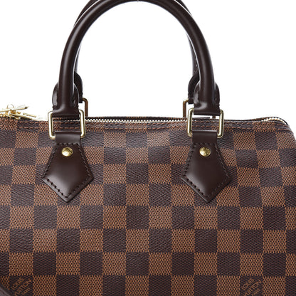 Louis Vuitton Damier Ebene Speedy Bandouliere 25 10 of 10