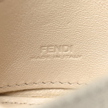 Fendi Kuban Canvas FF Embroidered Nano Baguette Charm Grezzo Multicolor 11 of 17