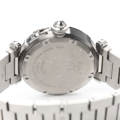 Cartier Stainless Steel 35mm Pasha C Big Date Automatic Watch Pink 4 of 5