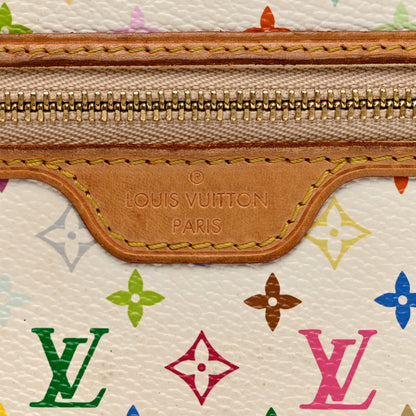 Louis Vuitton Monogram Multicolor Pochette Plate MM White 6 of 8