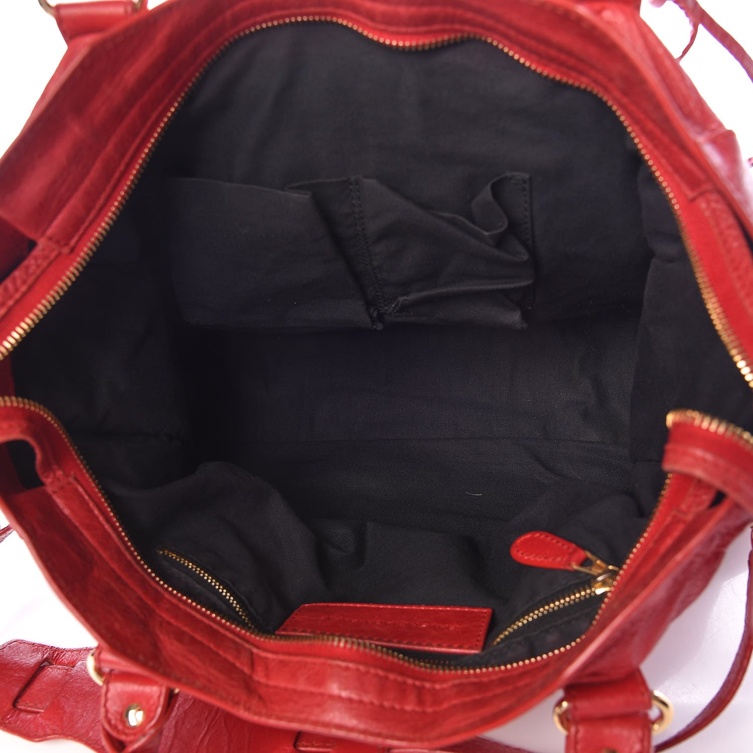 Balenciaga Agneau Giant 12 Gold Hardware City Rouge Cardinal 5 of 12
