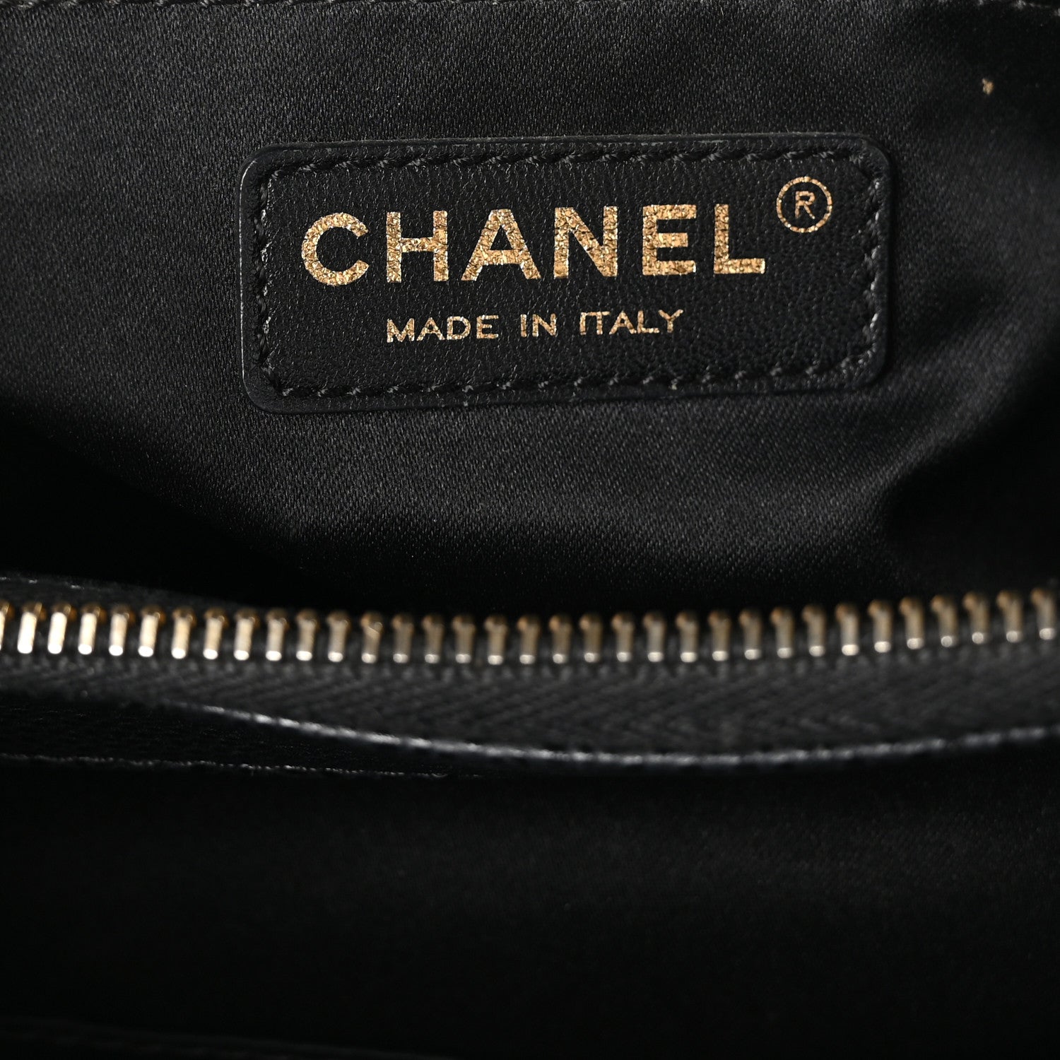 Chanel Caviar Quilted Grand Shopping Tote GST Black 9 of 12