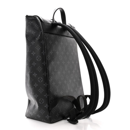 Louis Vuitton Monogram Eclipse Saumur Backpack 3 of 9