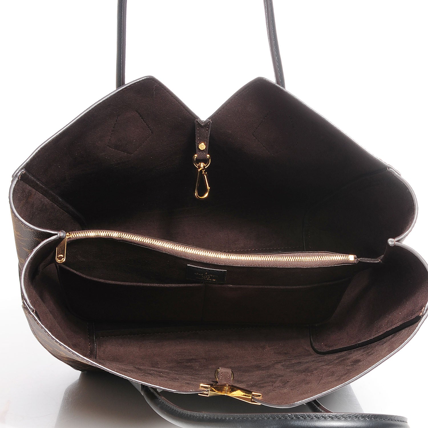 Louis Vuitton Calfskin Monogram Kimono Tote Black 8 of 8