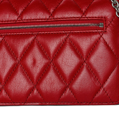 Mulberry Shiny Buffalo Quilted Mini Darley Shoulder Bag Red 10 of 14