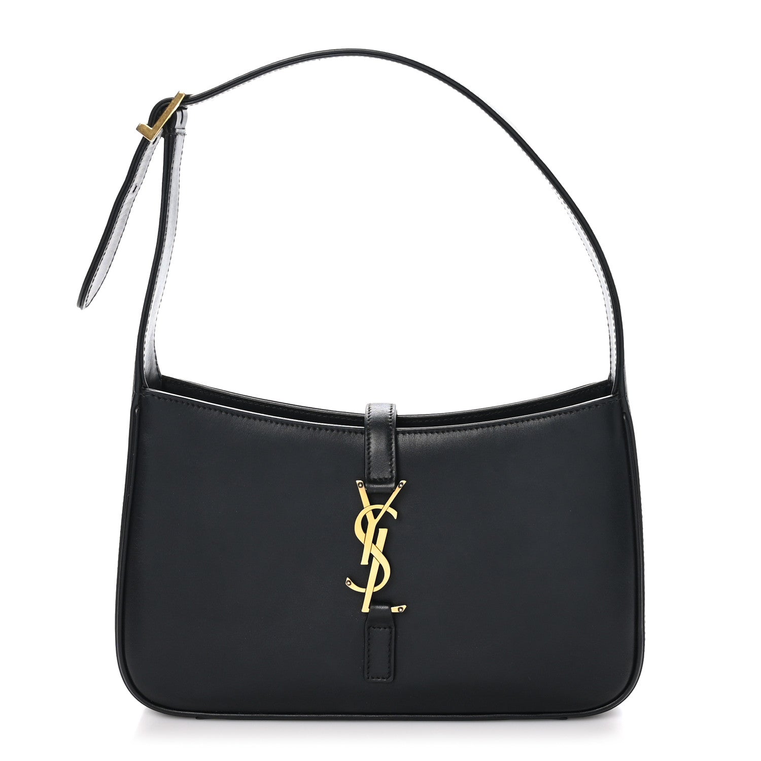 Saint Laurent Smooth Calfskin Le 5 A 7 Mini Hobo Black 1 of 11