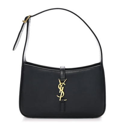 Saint Laurent Smooth Calfskin Le 5 A 7 Mini Hobo Black 1 of 11