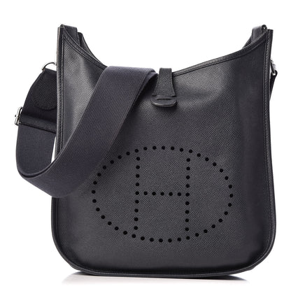 Hermes Epsom Evelyne III PM Bleu Indigo 1 of 10