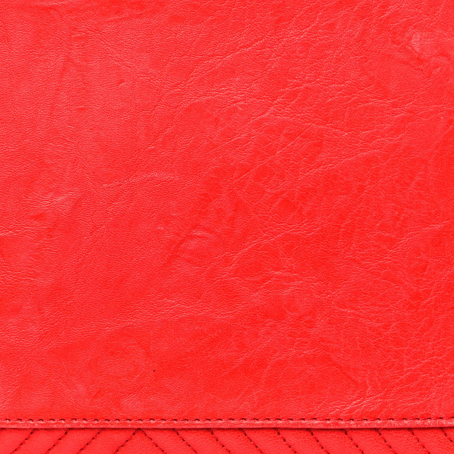 Chanel Wrinkled Lambskin Chevron Quilted Large Surpique Tote Red 20 of 20
