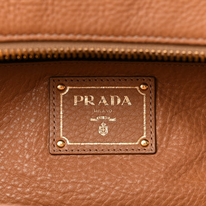 Prada Vitello Daino Bowler Cuoio 5 of 8