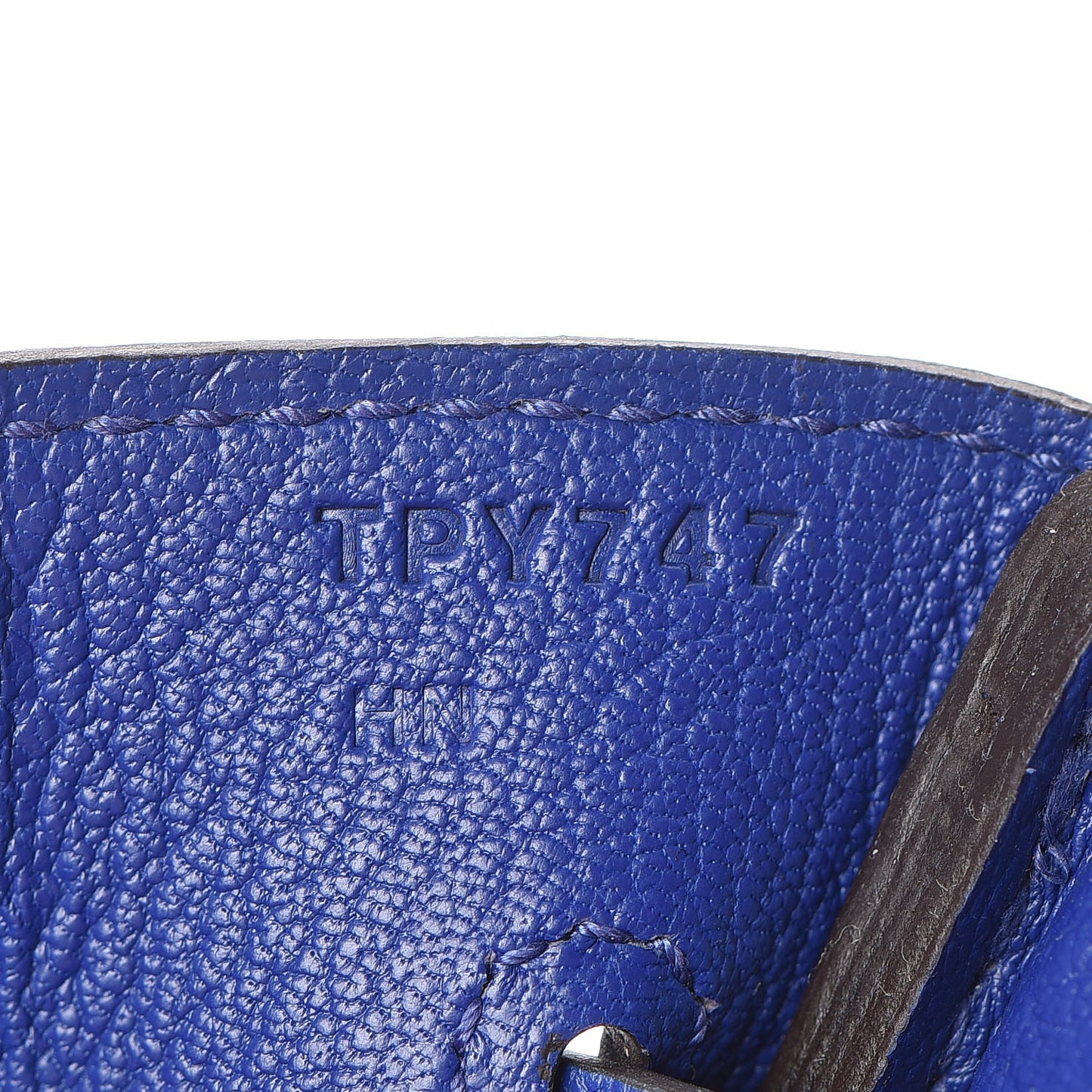 Togo Birkin 30 Bleu Electrique