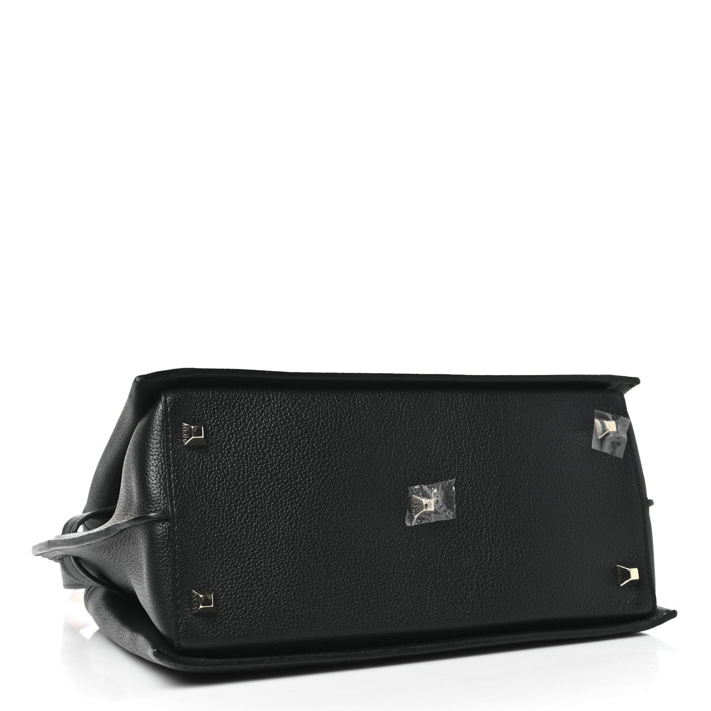Grained Calfskin Park Avenue Medium Neo Milla Tote Black