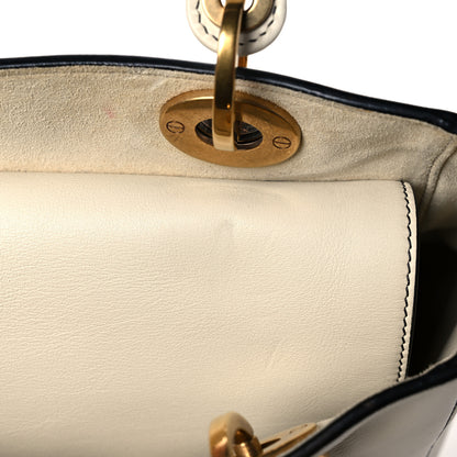 Christian Dior Calfskin Wheel of Fortune Medium Lady Dior Off White 13 of 17